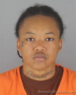 Mugshot of JASMINE MICO JOHNSON booked in Hennepin County, Minnesota on June 25, 2026