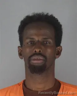 Mugshot of HUSSEIN ABDI HIRE booked in Hennepin County, Minnesota on July 1, 2026