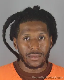 Mugshot of DEVRON JEREL BROWN booked in Hennepin County, Minnesota on July 1, 2026
