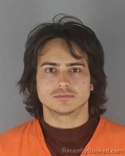 Mugshot of NICHOLAS ABEL FLORES booked in Hennepin County, Minnesota on July 2, 2026