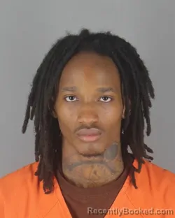 Mugshot of CARMELLO DESHAWN DINNES DAVIDSON booked in Hennepin County, Minnesota on July 3, 2026