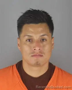 Mugshot of CHRISTIAN MAURICIO SALDANA GUINANSACA booked in Hennepin County, Minnesota on July 3, 2026