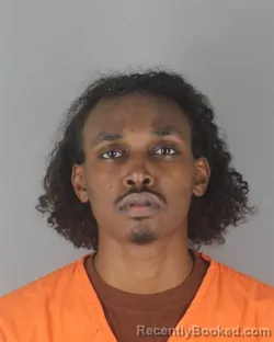 Mugshot of ABDINASIR OMAR ABDULKADIR booked in Hennepin County, Minnesota on July 4, 2026