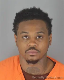 Mugshot of MONROE LESHAWN HARRELL booked in Hennepin County, Minnesota on July 5, 2026