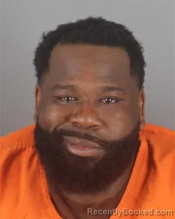 Mugshot of DAVEON LEVELL GREENWOOD booked in Hennepin County, Minnesota on July 5, 2026