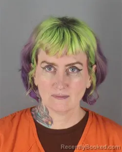 Mugshot of HEATHER DAWN MEVERDEN booked in Hennepin County, Minnesota on July 5, 2026