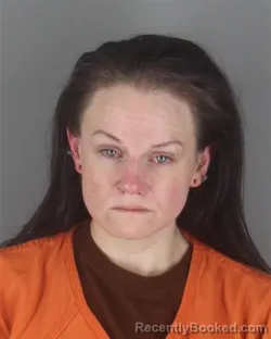Mugshot of HEATHER JEANNE PEACH booked in Hennepin County, Minnesota on July 5, 2026