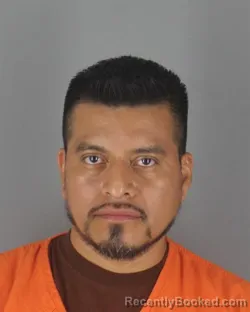Mugshot of JUSTO OTTOPENIEL GODINEZ GOMEZ booked in Hennepin County, Minnesota on July 6, 2026