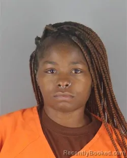 Mugshot of MYONNA SHAYON LEWIS booked in Hennepin County, Minnesota on July 6, 2026