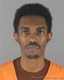 Mugshot of KHALID KHALIF KADIYE booked in Hennepin County, Minnesota on July 6, 2026