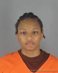 Mugshot of TAIAISHA CHARLENE BROWN booked in Hennepin County, Minnesota on July 6, 2026