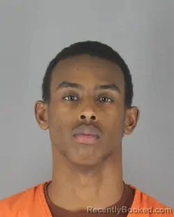 Mugshot of MAKAIL HASSAN OMAR booked in Hennepin County, Minnesota on July 7, 2026