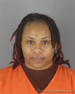Mugshot of TYSHEANA TERESA MAE AYLER booked in Hennepin County, Minnesota on July 7, 2026