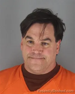 Mugshot of CHRISTOPHER JOHN MAYER booked in Hennepin County, Minnesota on July 7, 2026