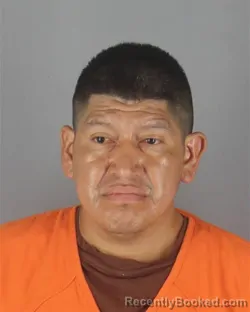Mugshot of JUAN CARLOS TENESACA PINTADO booked in Hennepin County, Minnesota on July 7, 2026