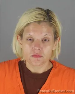 Mugshot of DANIELLE FAYE ROY booked in Hennepin County, Minnesota on July 7, 2026
