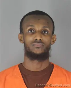 Mugshot of ILYAS ALI MOHAMED booked in Hennepin County, Minnesota on July 8, 2026