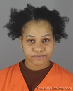 Mugshot of RACHEL SHAUNIESE BROWN booked in Hennepin County, Minnesota on July 8, 2026
