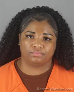 Mugshot of ASIA SHRON JOHNSON booked in Hennepin County, Minnesota on July 8, 2026