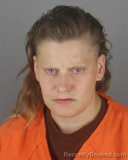 Mugshot of AMBER MARIE KOEHLER booked in Hennepin County, Minnesota on July 8, 2026