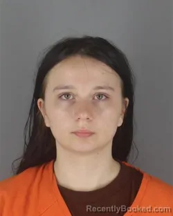 Mugshot of SOPHIA JOLIENE FIELDS booked in Hennepin County, Minnesota on July 8, 2026