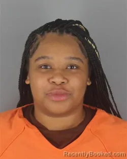 Mugshot of TIARA MARIAH MEGHIE booked in Hennepin County, Minnesota on July 9, 2026