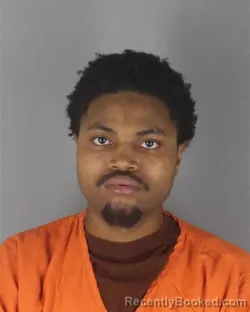 Mugshot of DARIUS TREYVON WARREN booked in Hennepin County, Minnesota on July 9, 2026