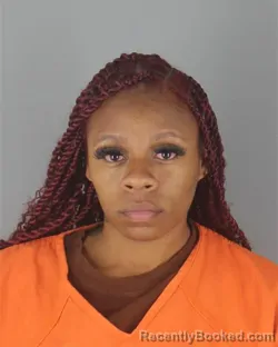 Mugshot of SEARRYAH DAESHONDA ROBINSON booked in Hennepin County, Minnesota on July 10, 2026