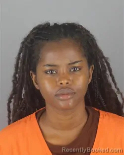 Mugshot of NAFISA MOHAMED ABUKAR booked in Hennepin County, Minnesota on July 12, 2026