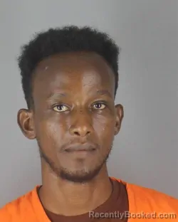 Mugshot of KHADAR ABDULLE MOHAMUD booked in Hennepin County, Minnesota on July 13, 2026