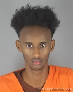 Mugshot of SADAM AMAAN DAHIR booked in Hennepin County, Minnesota on July 14, 2026