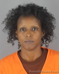 Mugshot of UDGON MOHAMUD ABDULLAHI booked in Hennepin County, Minnesota on July 14, 2026