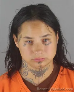 Mugshot of ALEXANDRA YANA MAYOTTE booked in Hennepin County, Minnesota on July 14, 2026