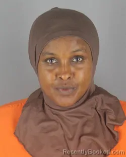 Mugshot of ASHA MOHAMED ABDULLAHI booked in Hennepin County, Minnesota on July 14, 2026