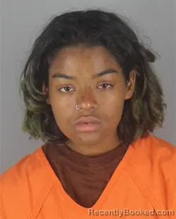Mugshot of ALYVIANA MARIA SMITH booked in Hennepin County, Minnesota on July 14, 2026