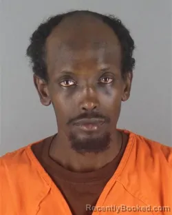 Mugshot of AHMED ABDI BISHAAR booked in Hennepin County, Minnesota on July 14, 2026