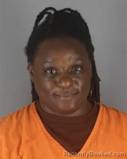 Mugshot of SHAQOUIA MAE HOFFMAN booked in Hennepin County, Minnesota on July 14, 2026
