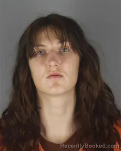 Mugshot of KARINA VALERIEVNA AGAPOVA booked in Hennepin County, Minnesota on July 15, 2026