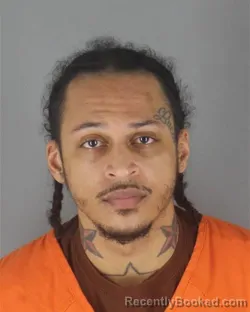 Mugshot of BRANDON DEONTE LOVE booked in Hennepin County, Minnesota on July 15, 2026