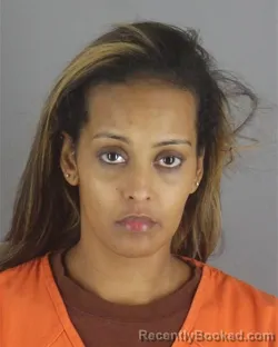 Mugshot of AMAL AHMED HASSAN booked in Hennepin County, Minnesota on July 21, 2026