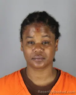 Mugshot of Renarchia Latrice Wright booked in Hennepin County, Minnesota on July 26, 2026