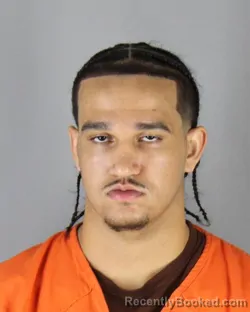 Mugshot of Devin Morris Jones booked in Hennepin County, Minnesota on July 26, 2026