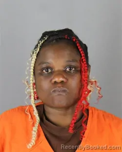 Mugshot of Starkisha Renee Goodwin booked in Hennepin County, Minnesota on July 26, 2026