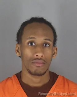 Mugshot of OMAR MOHAMUD IBRAHIM booked in Hennepin County, Minnesota on August 4, 2026