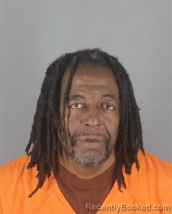 Mugshot of Anthony Andre Amos booked in Hennepin County, Minnesota on August 7, 2026