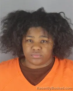 Mugshot of Dejah Donshay Campbell booked in Hennepin County, Minnesota on August 7, 2026