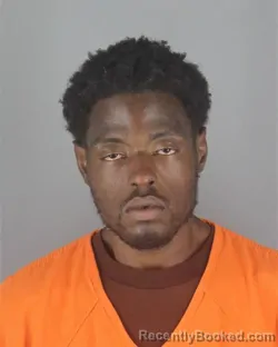 Mugshot of Keonte Fitzgerald Smith booked in Hennepin County, Minnesota on August 7, 2026