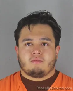 Mugshot of Kenneth Ivan Lopez Hernandez booked in Hennepin County, Minnesota on August 8, 2026