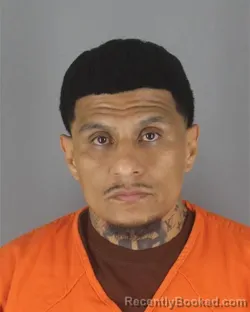 Mugshot of Alberto Lamar Castillo-Delgado booked in Hennepin County, Minnesota on August 8, 2026