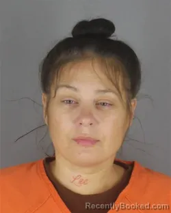 Mugshot of Natasha Marie Lee booked in Hennepin County, Minnesota on August 9, 2026